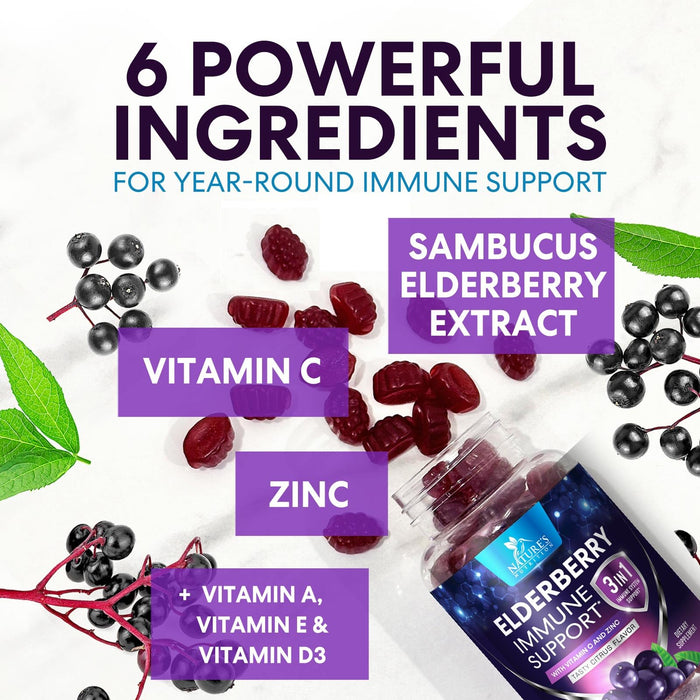 Elderberry - 120 Gummies