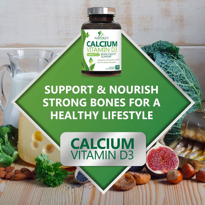 Calcium 1200 mg - 180 Tablets