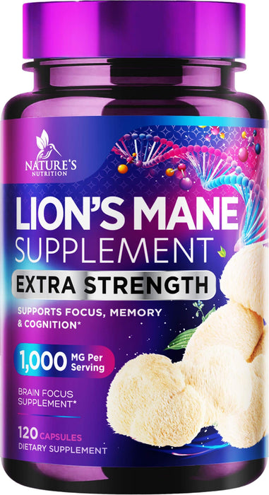 Lion's Mane Mushroom - 120 Capsules