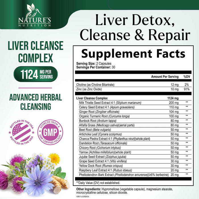 Liver Support Formula â€“ 60 Capsules