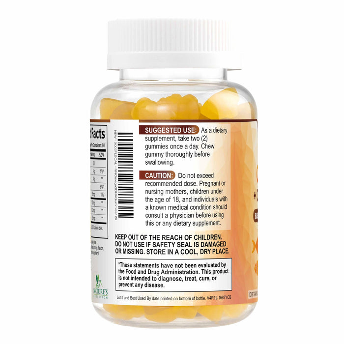 Omega-3 Fish Oil - Orange, 120 Gummies