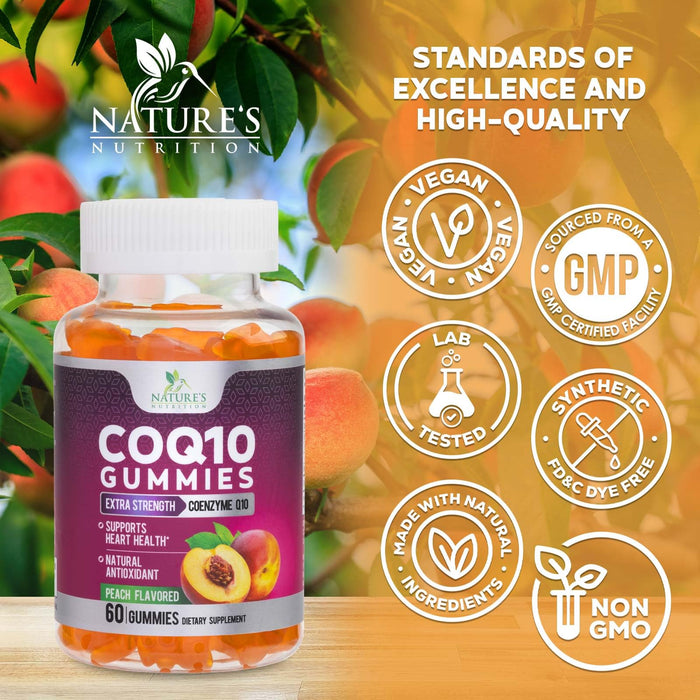 Nutrition CoQ10 Gummies 100mg â€“ 60 Count