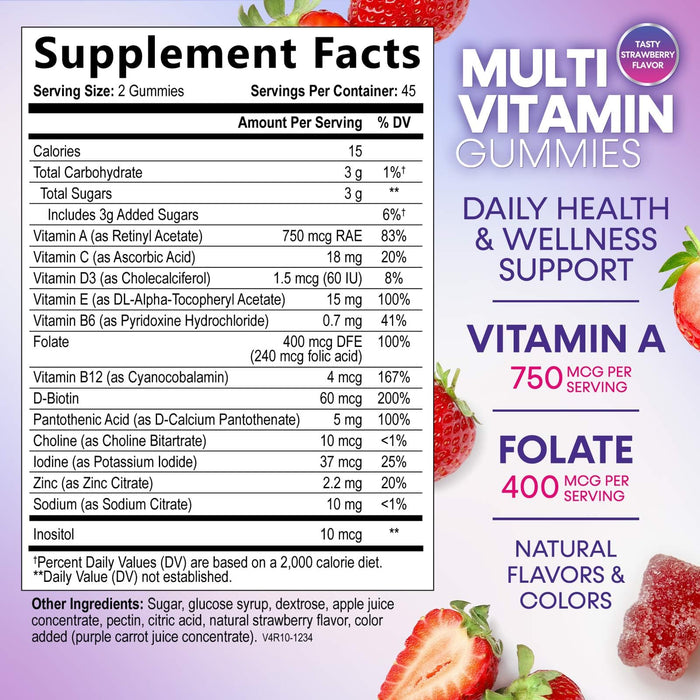 Multivitamin - 90 Gummies