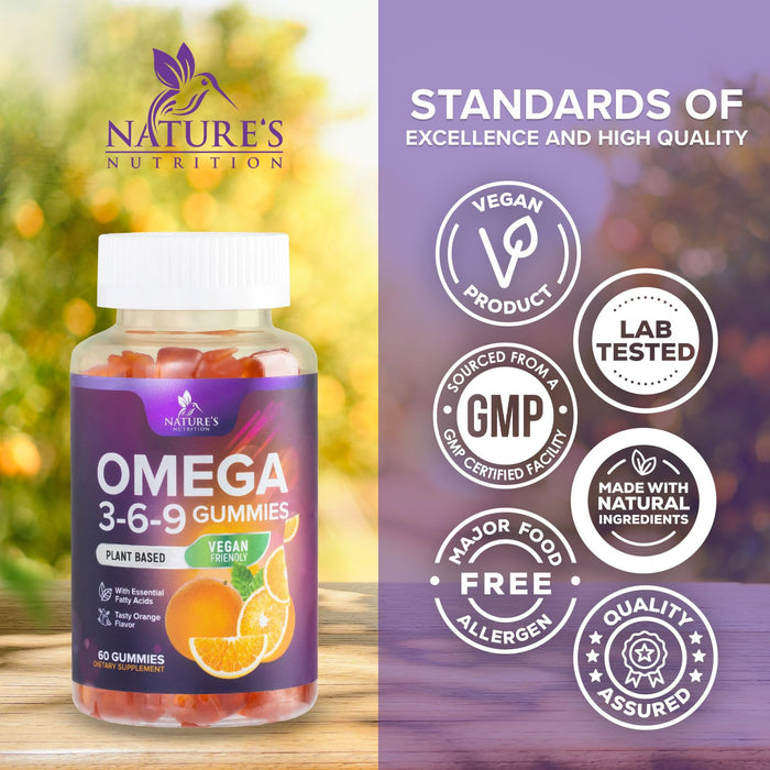Omega 3-6-9 - Orange, 60 Gummies