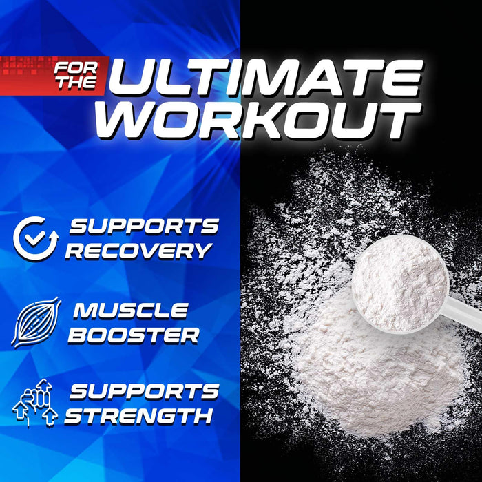 Creatine Monohydrate Powder - 100% Pure Micronized Creatine 5000mg (5g) Supports Muscle Building & Cellular Energy, Nature's Amino Acid Supplement, Gluten Free Keto Friendly, Unflavored