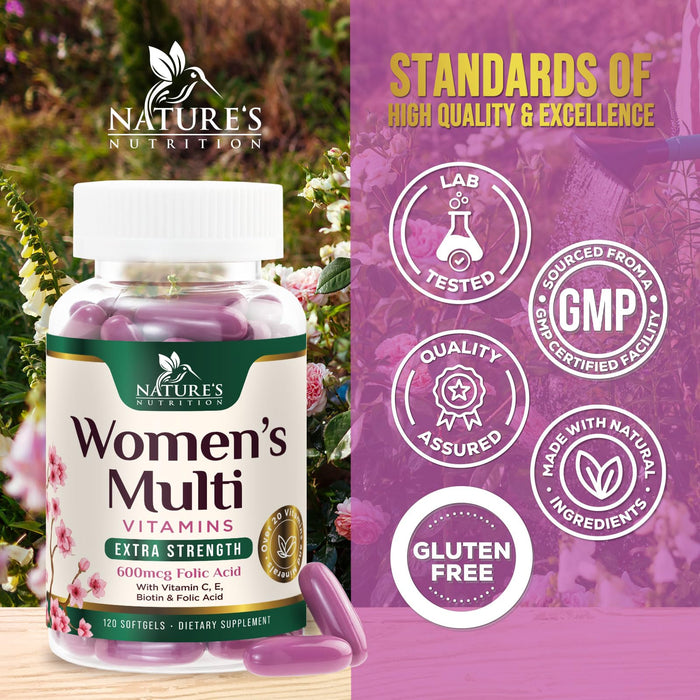 Women’s Daily Multivitamin – 120 Softgels