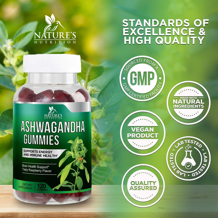 Ashwagandha Gummies â€“ 3000mg â€“ 60 Gummies