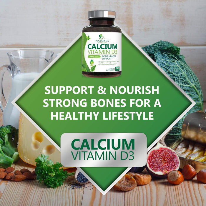 Calcium 1200 mg - 240 Tablets