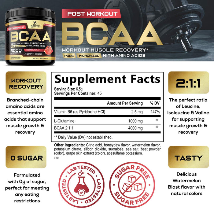 BCAA Powder 4 g - 45 Servings