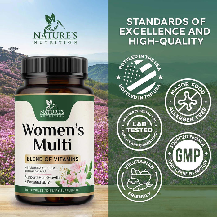 Womenâ€™s Daily Multivitamin â€“ 60 Capsules