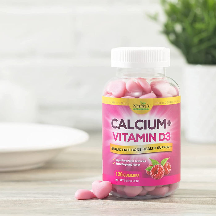 Calcium Gummies with Vitamin D3 Sugar Free