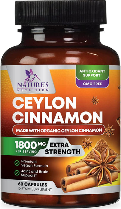 Ceylon Cinnamon 1800mg