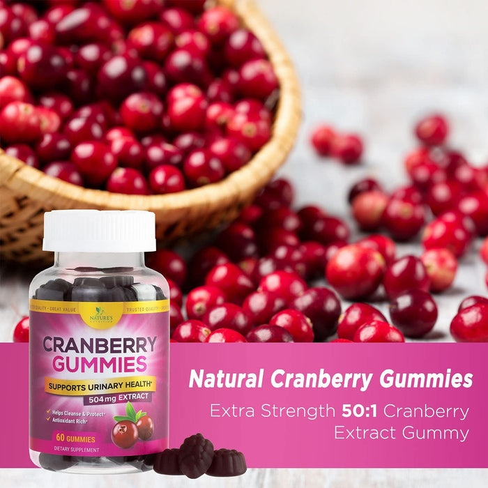 Cranberry Gummies 50:1 Whole Cranberry Extract