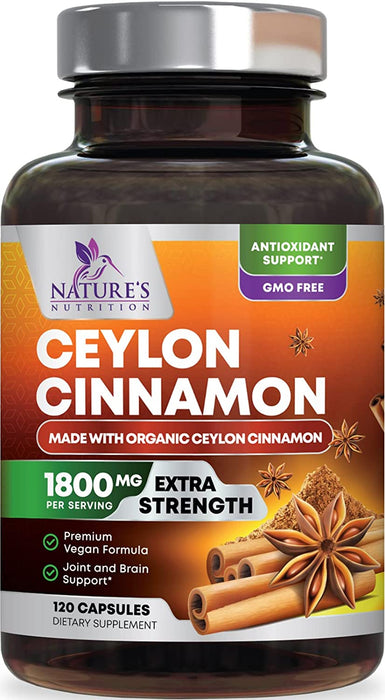 Ceylon Cinnamon 1800mg