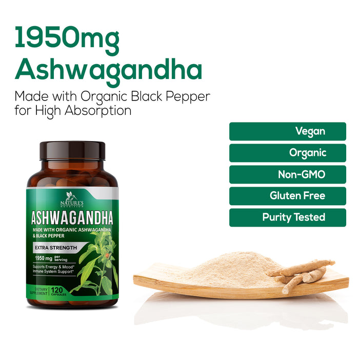 Organic Kosha Joint-Fit Capsules, with Motha and Ashwagandha, Forest  Grown, High-Potency, Vegan, All-Natural Supplement